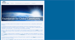 Desktop Screenshot of globalcommunity.org